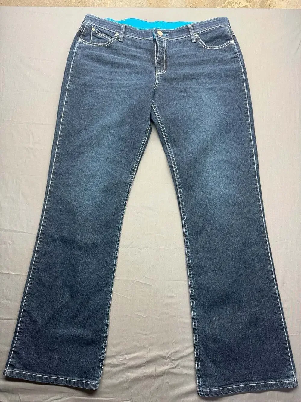 Wrangler Q-Baby Women's Dark Wash Bootcut Jeans
